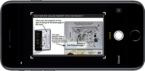 license front image